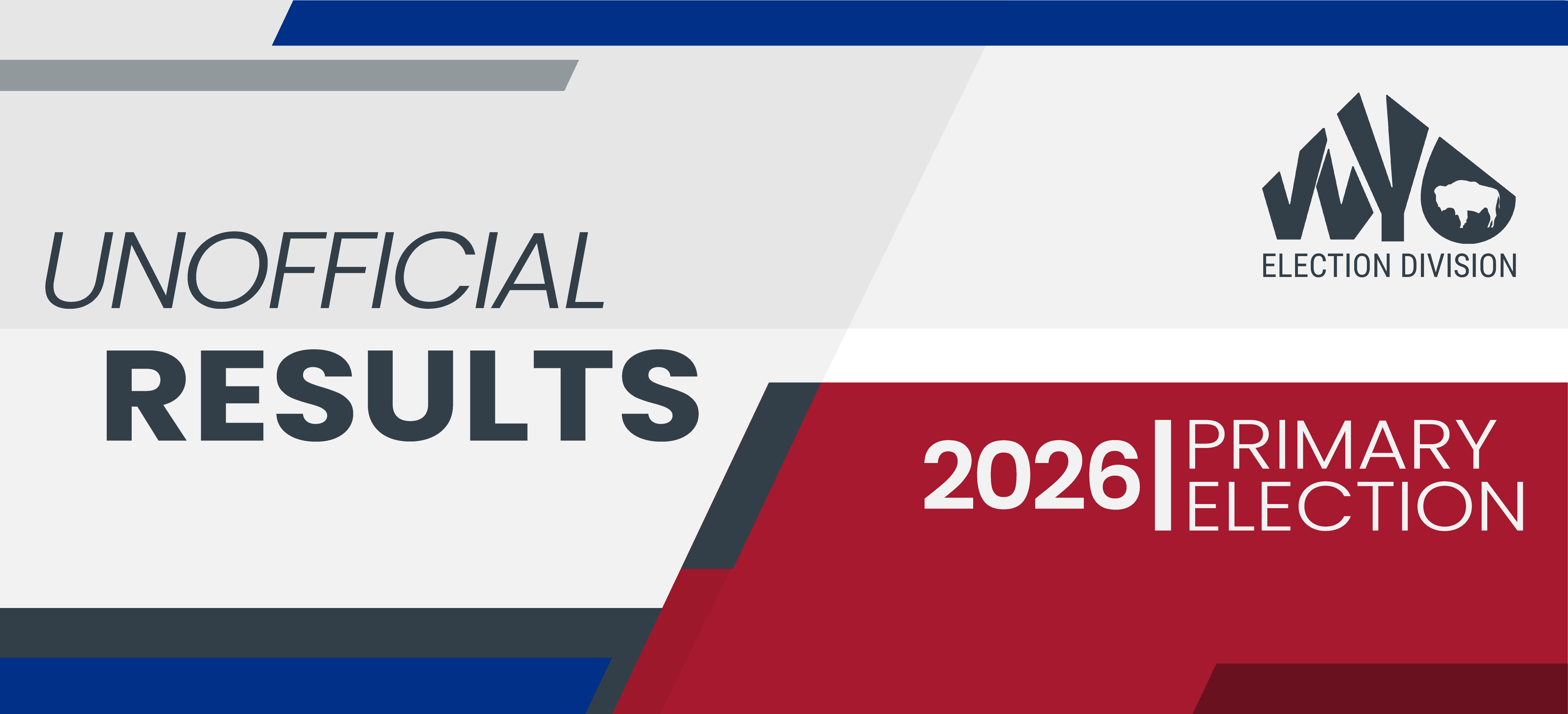 2026 Primary Election Unofficial Results