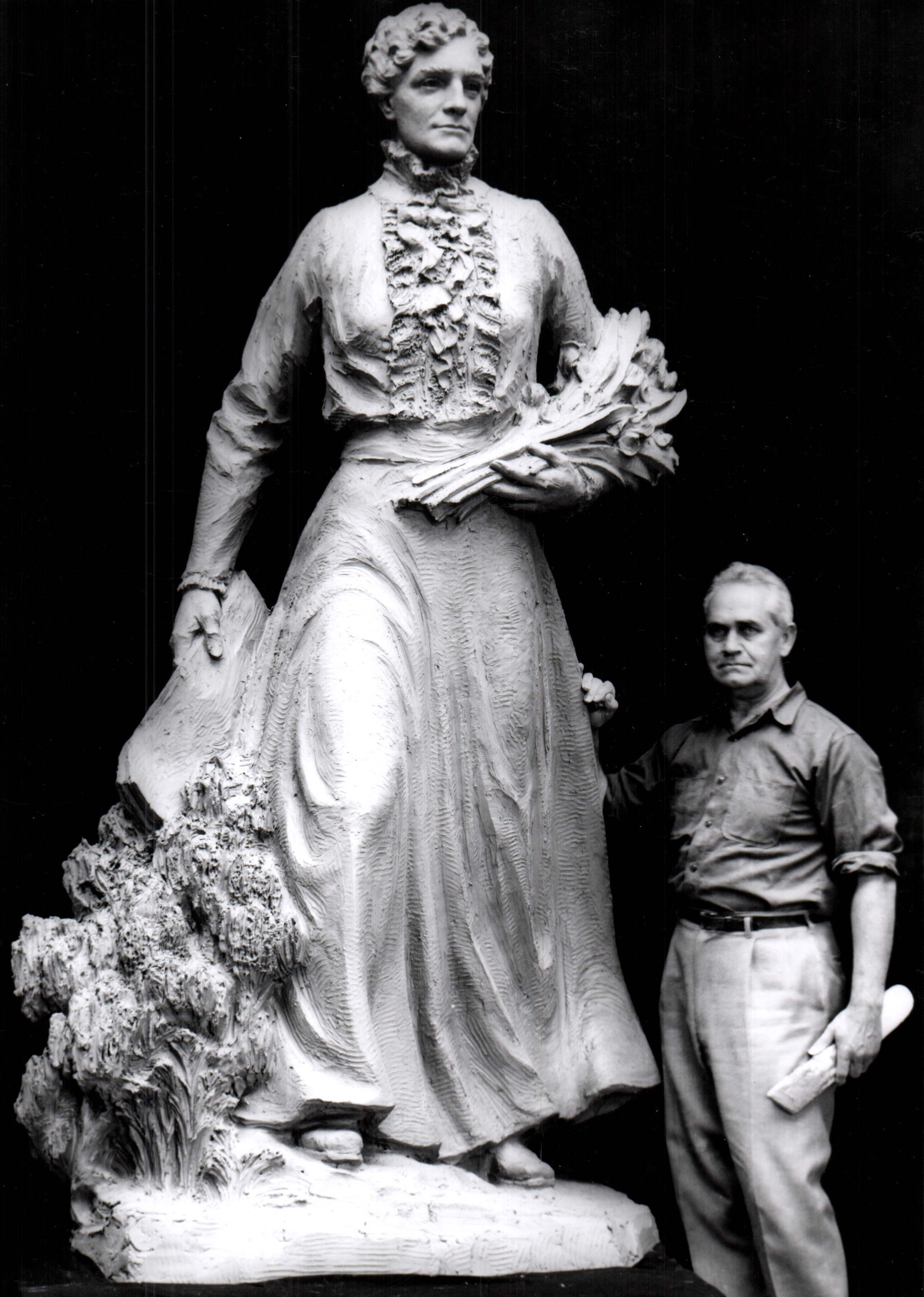 Esther Hobart Morris, The Statue and Her Creator